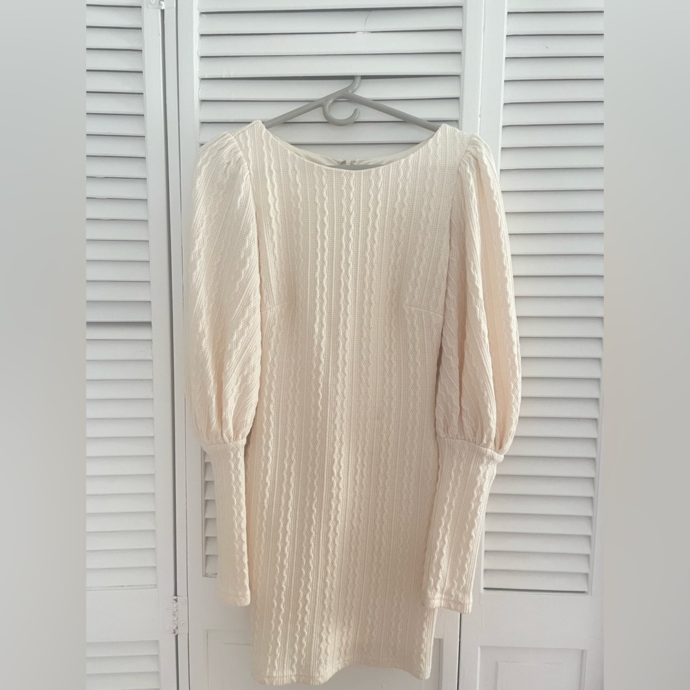 Ohm Boutique White Mini Dress